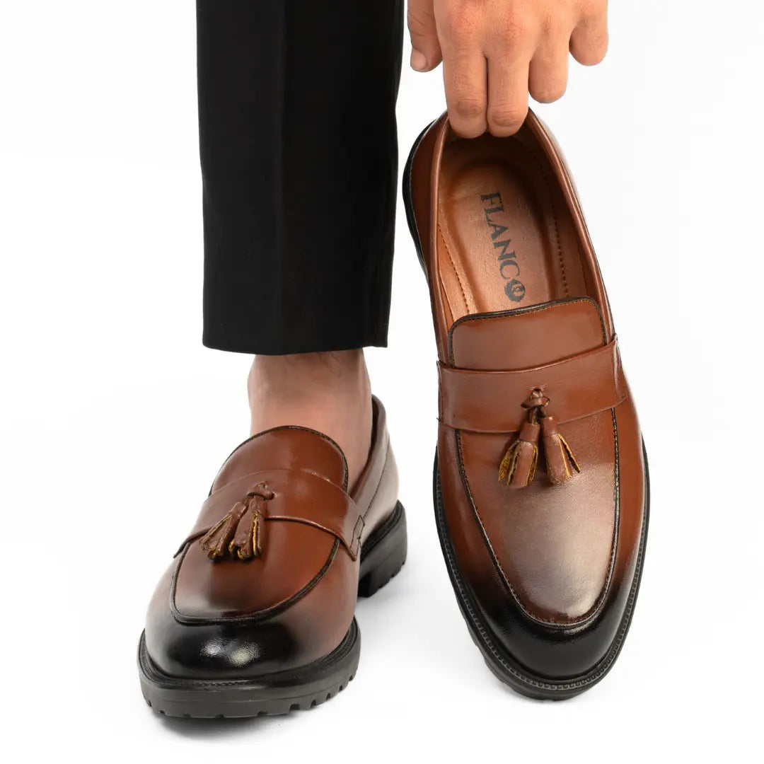 Mocassins Marron de Luxe Tres Confortable 100% Cuir