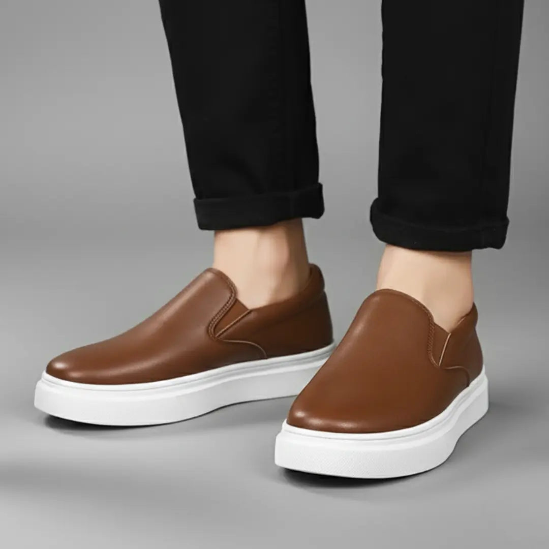 Chaussure en Cuir Tres Confortable