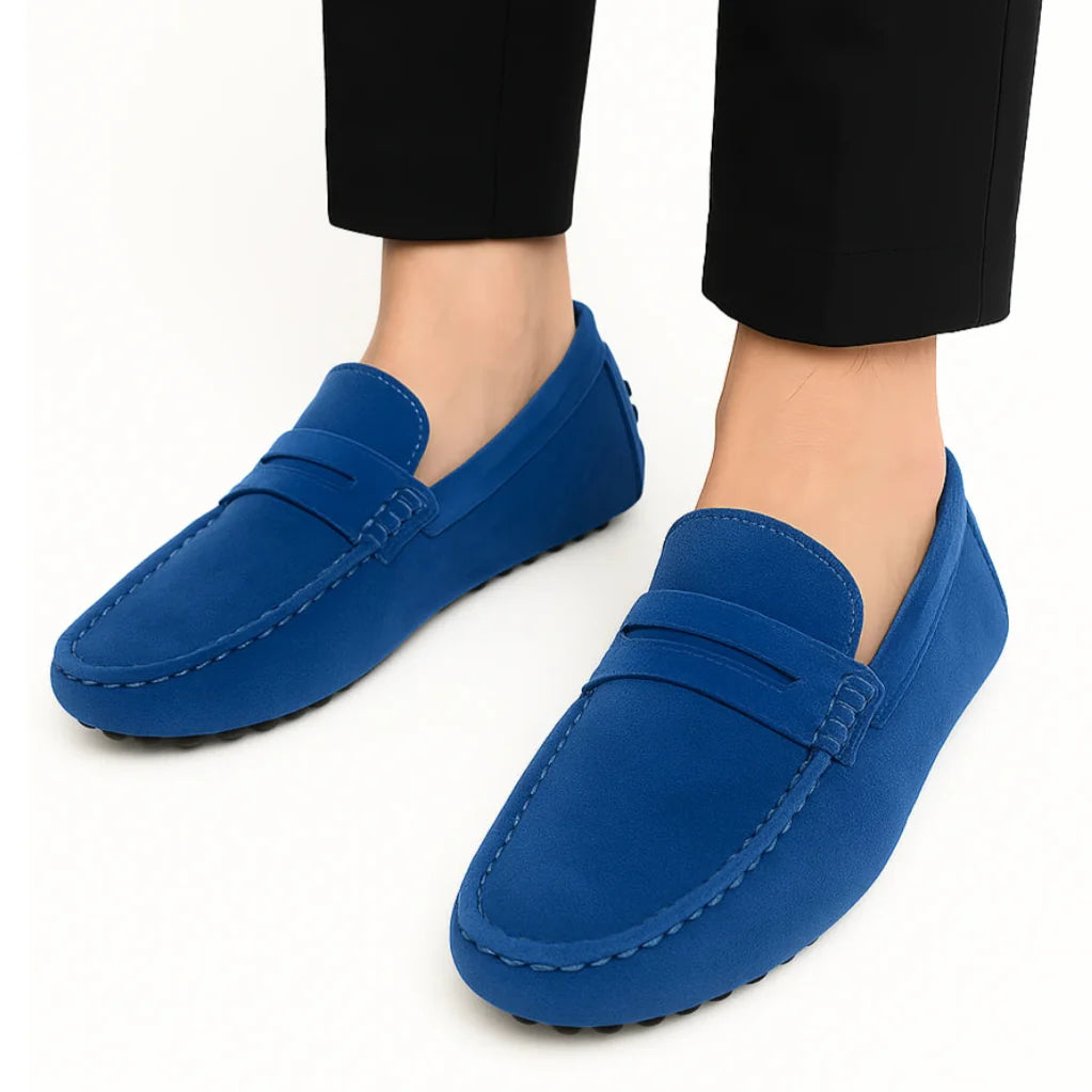 Mocassin Daim Tres Confortable  - Pour Hommes