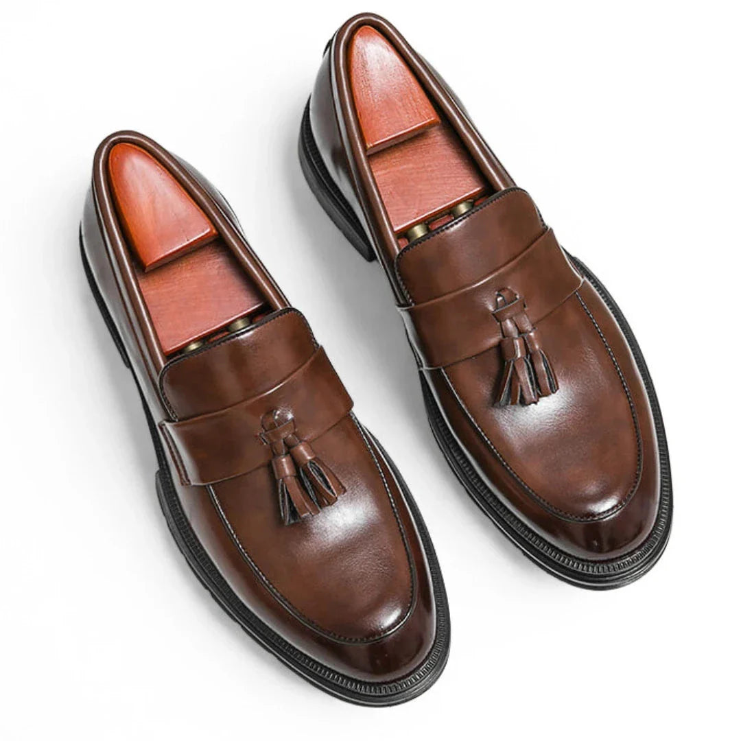 Chaussure Marron de Luxe Tres Confortable 100% Cuir