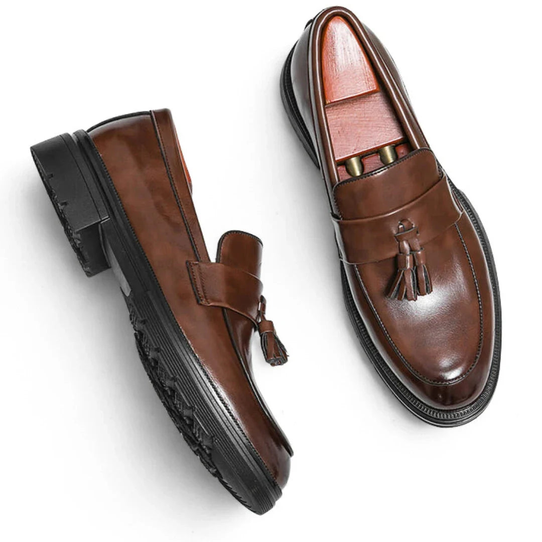 Chaussure Marron de Luxe Tres Confortable 100% Cuir