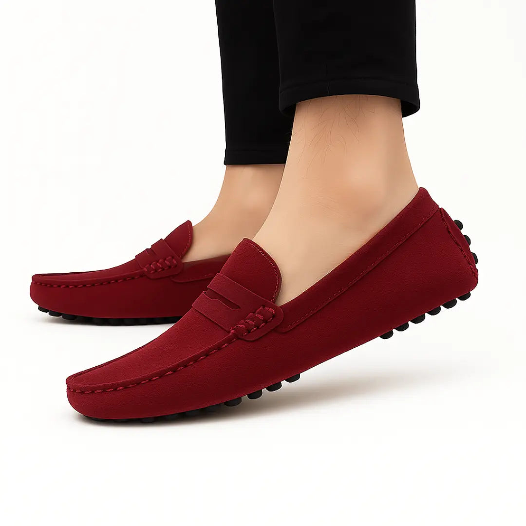 Mocassin Daim Tres Confortable  - Pour Hommes
