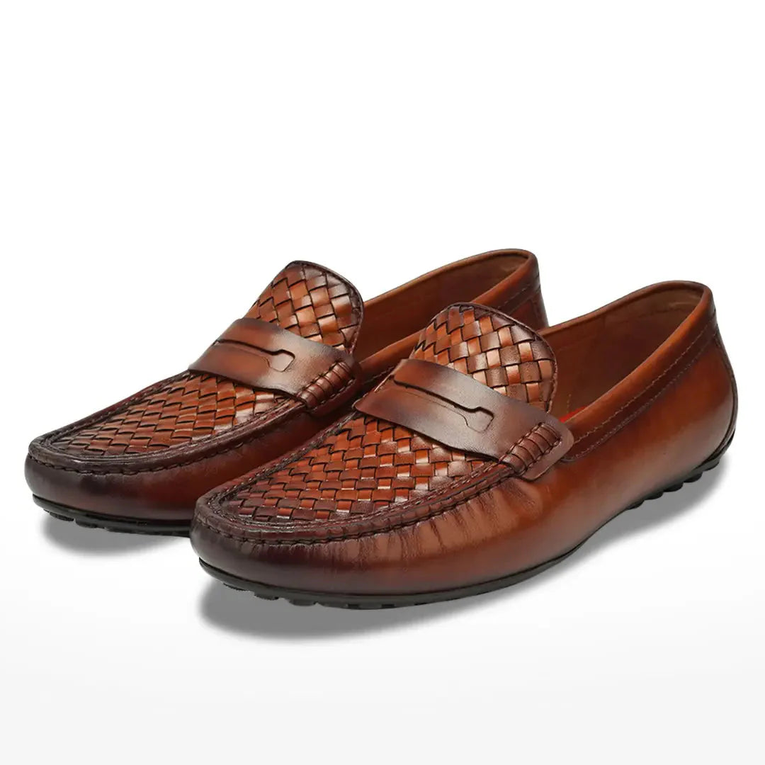 Mocassins Cuir Marron - Tres Confortable