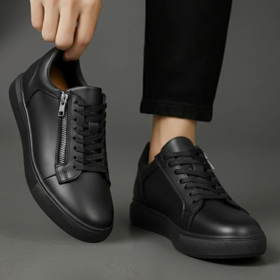 Sneakers Homme en Cuir - Tres Confortable