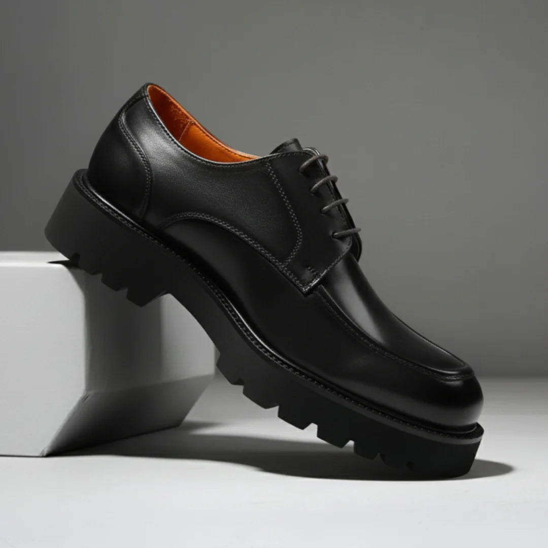 Derby Homme en Cuir - Semelles Tres Confortable