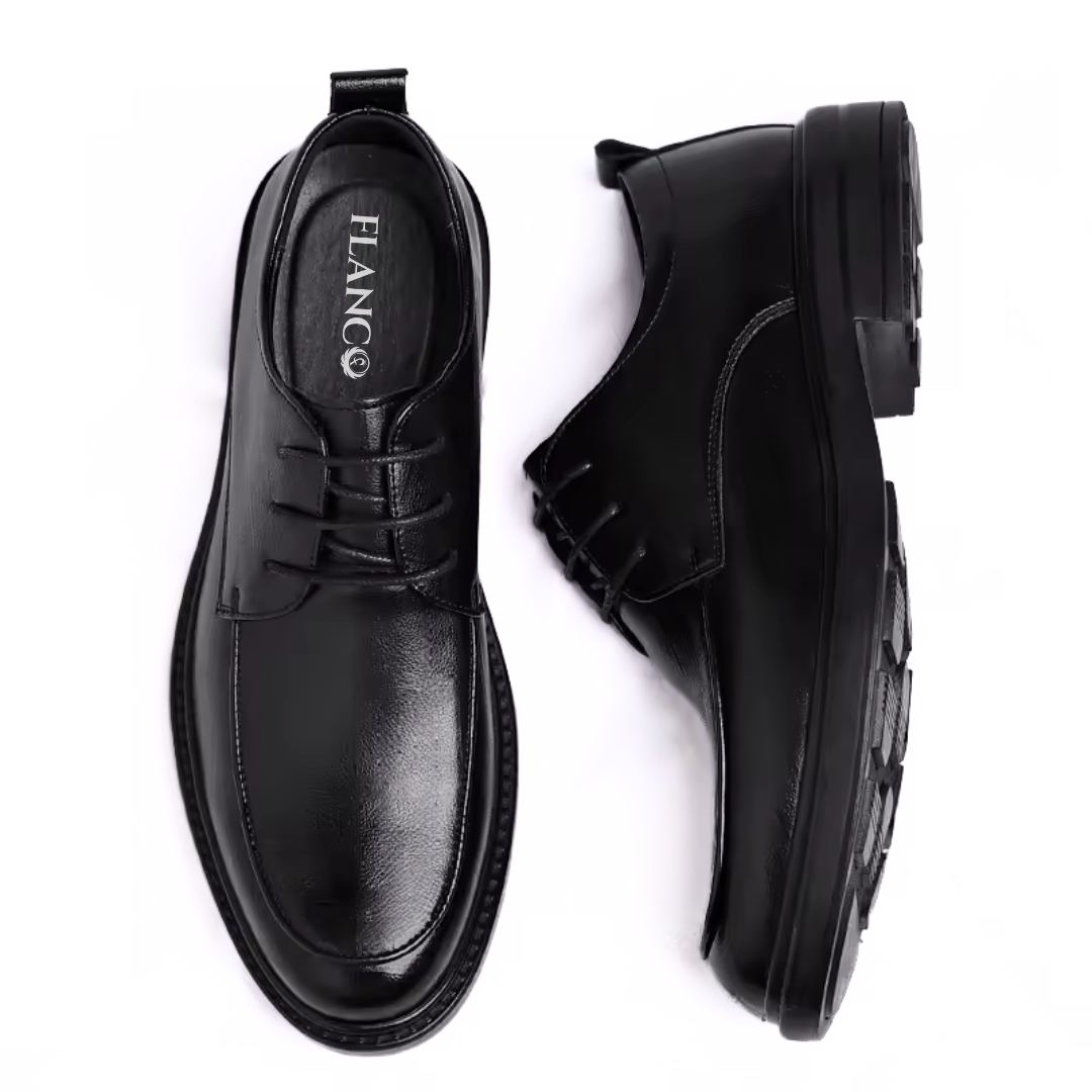 Chaussure Noir de Luxe Tres Confortable 100% Cuir