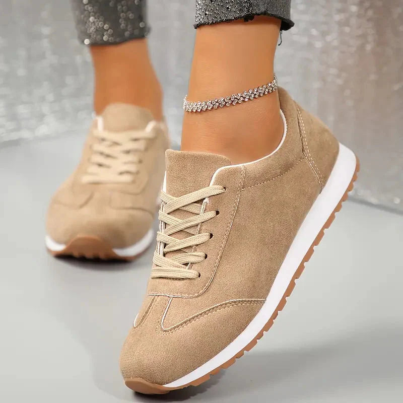 Sneakers Cmel en Daim Tres Confortable - Femme