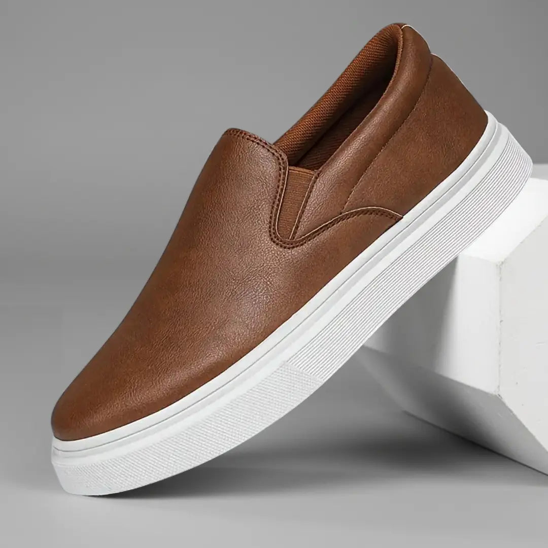 Chaussure en Cuir Tres Confortable