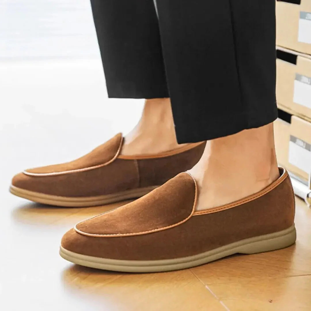 Mocassin City Walk Daim - Tres Confortable