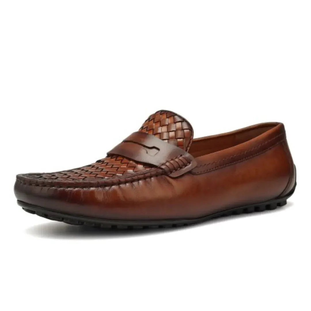 Mocassins Cuir Marron - Tres Confortable
