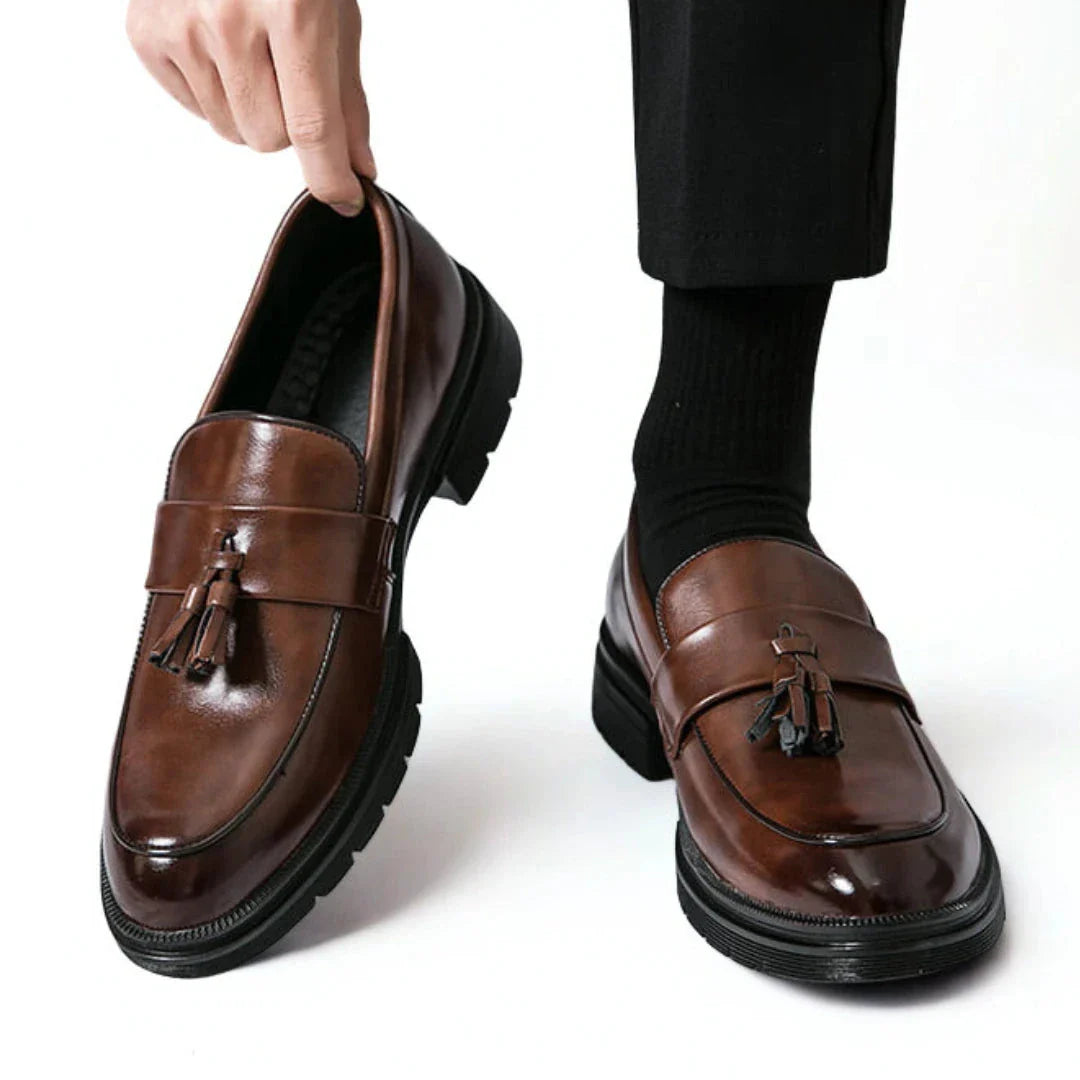 Chaussure Marron de Luxe Tres Confortable 100% Cuir