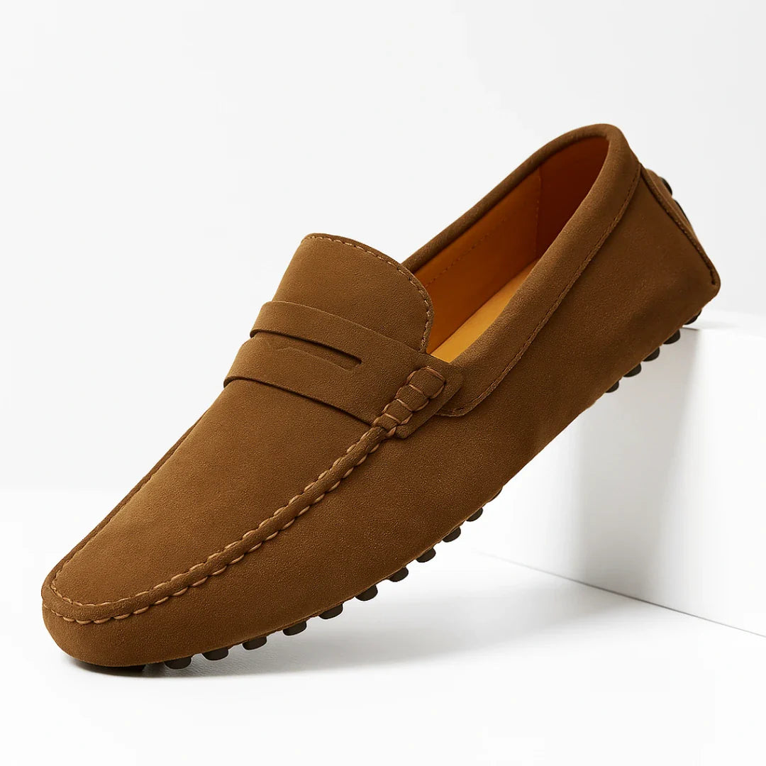 Mocassin Daim Tres Confortable  - Pour Hommes