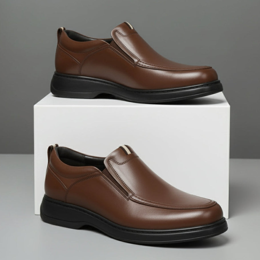 Chaussure Marron de Luxe Confortable 100% Cuir