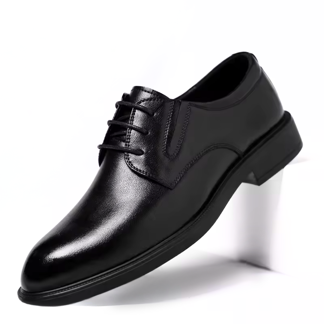 Chaussure Noir en Cuir Tres Confortable 100% Cuir