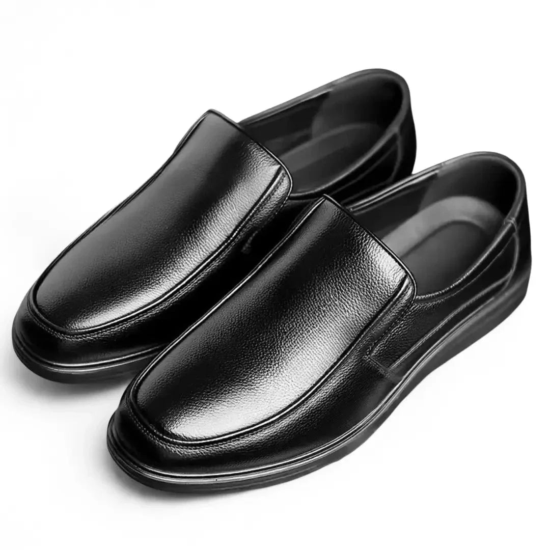 Chaussure Noir de Luxe Tres Confortable 100% Cuir