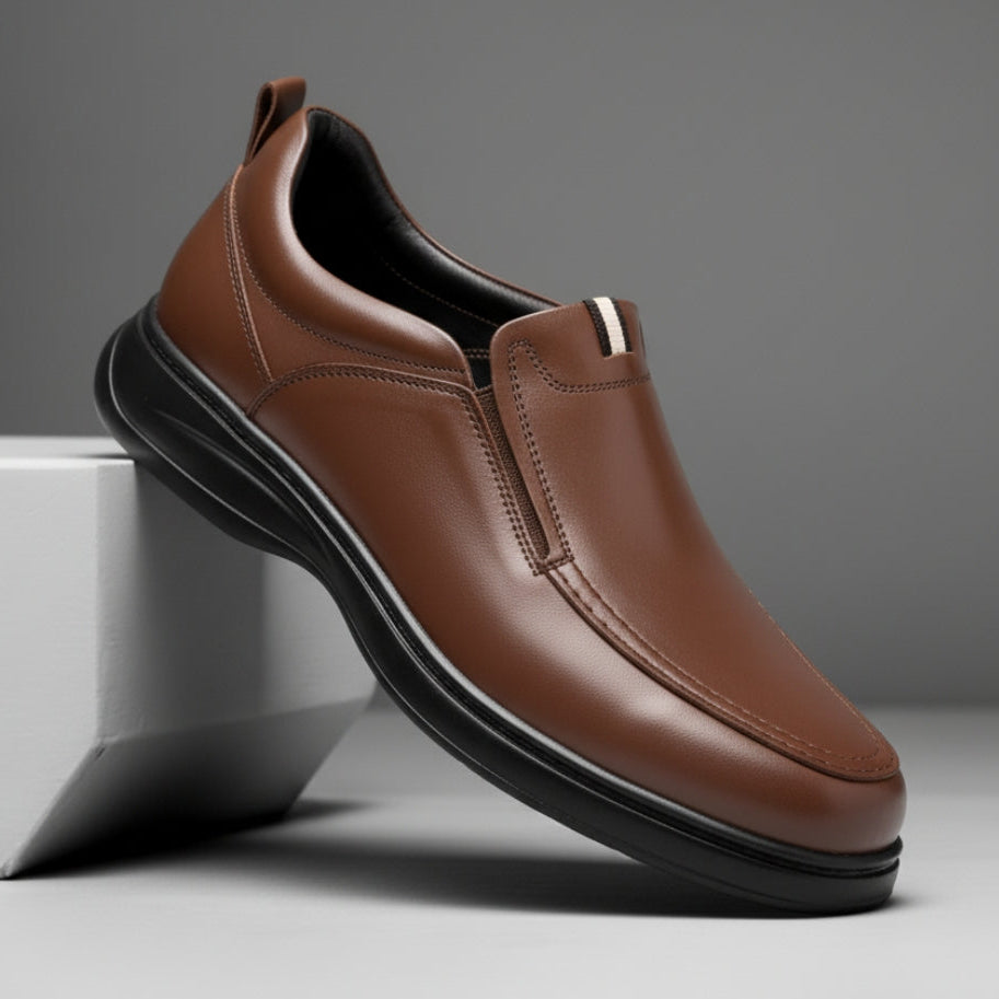 Chaussure Marron de Luxe Confortable 100% Cuir