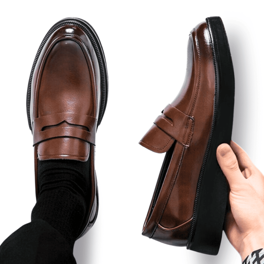 Chaussure Marron de Luxe Tres Confortable 100% Cuir