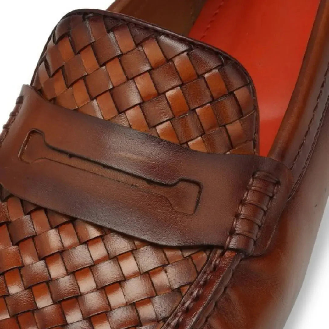 Mocassins Cuir de Luxe Tres Confortable