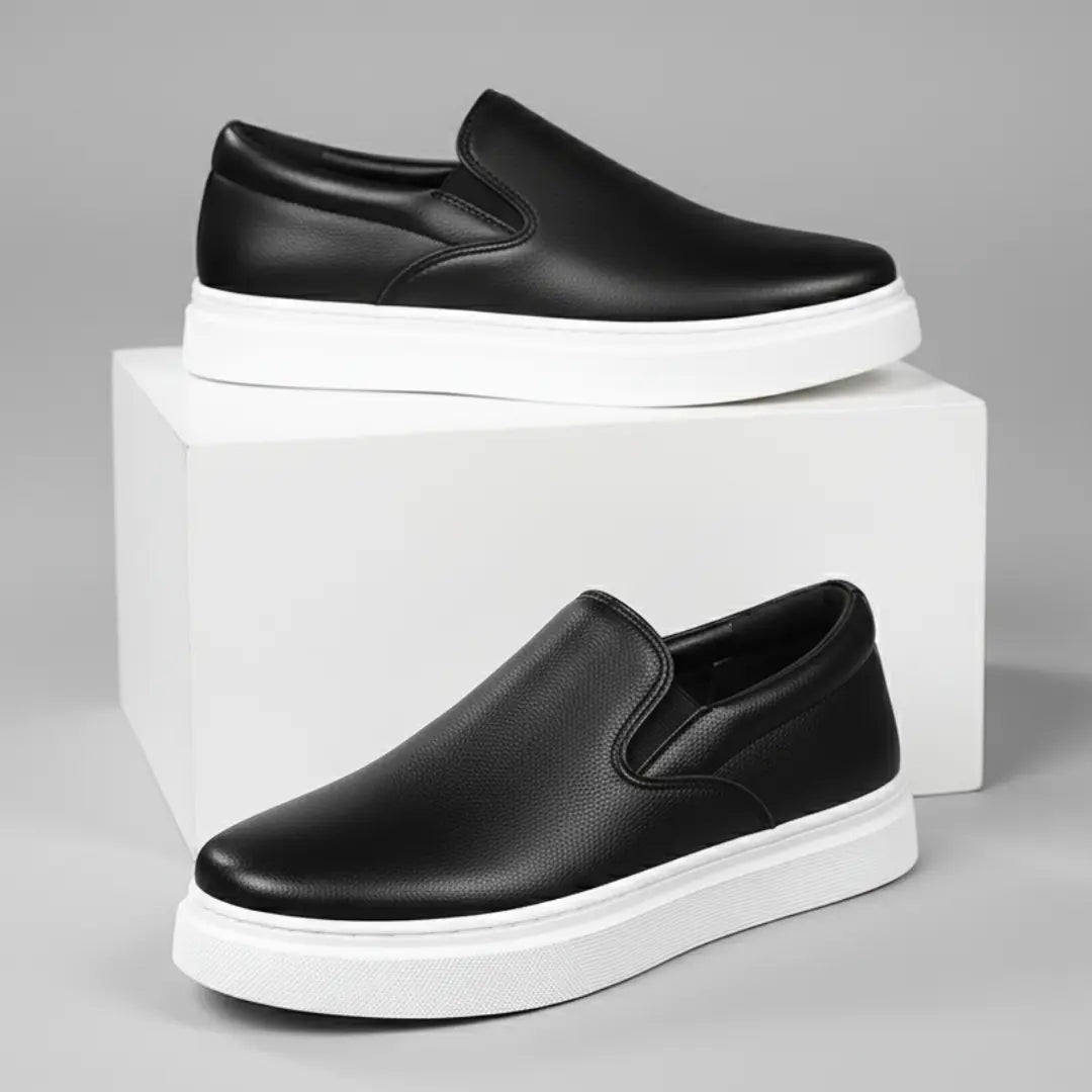 Chaussure en Cuir Tres Confortable