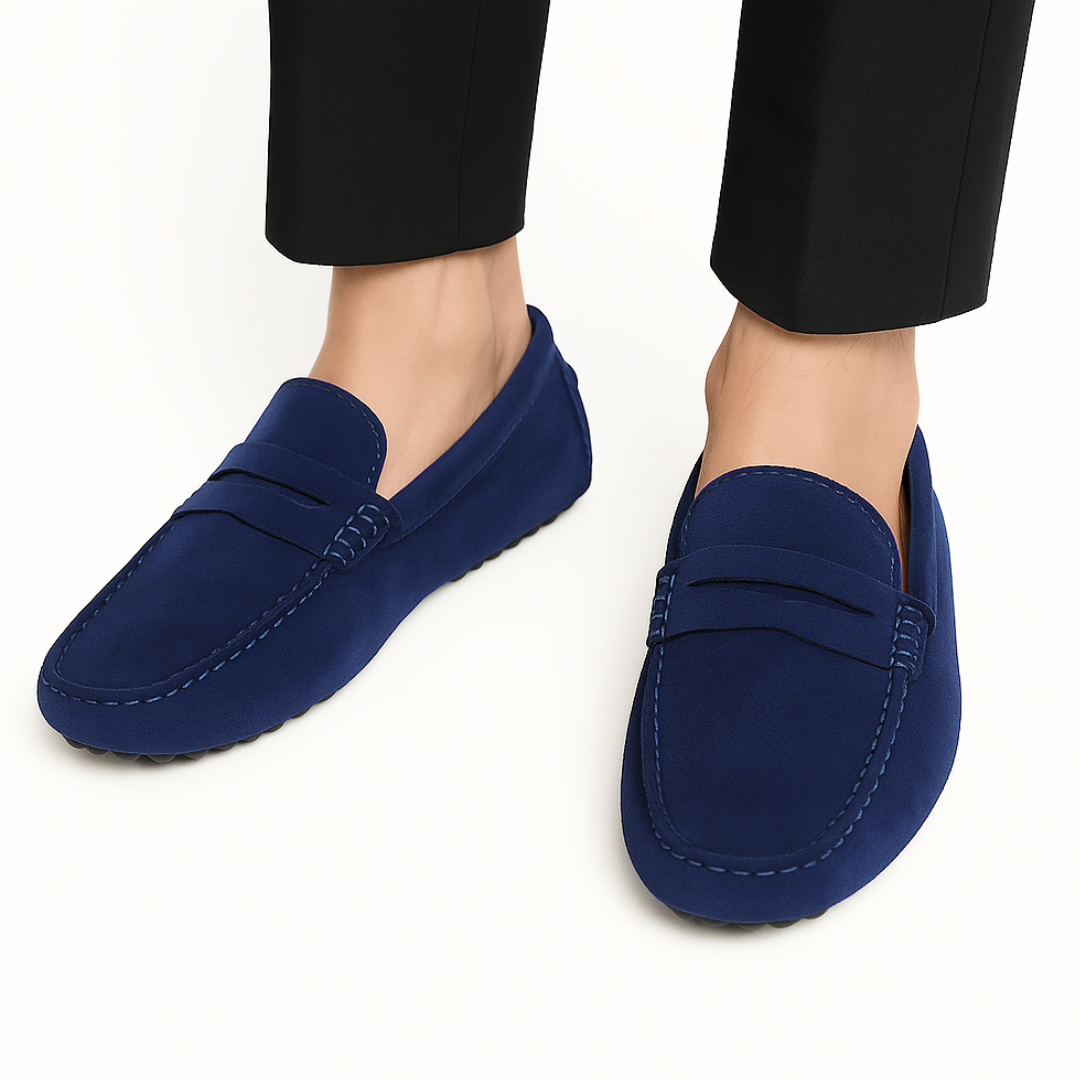 Mocassin Daim Tres Confortable  - Pour Hommes