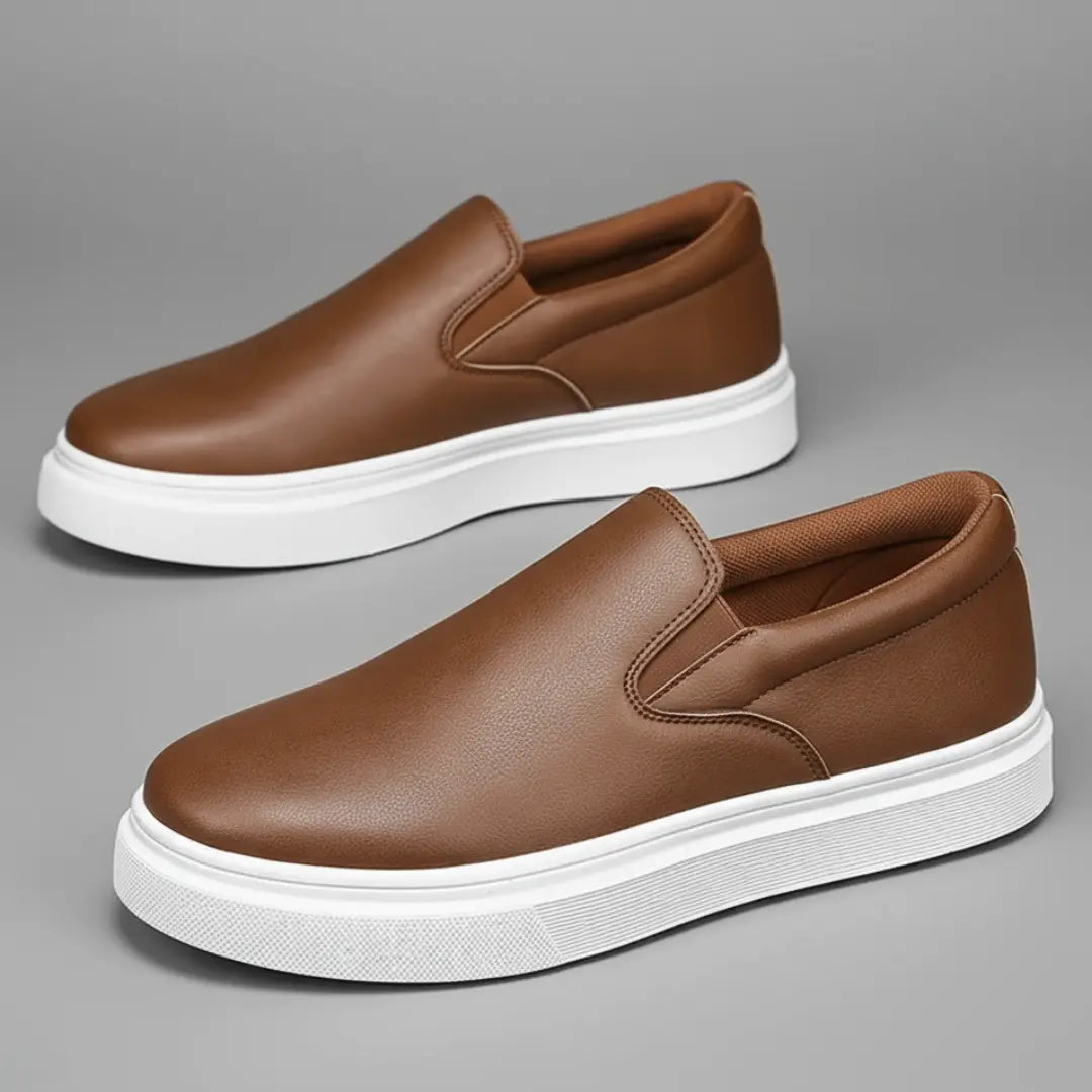 Chaussure en Cuir Tres Confortable