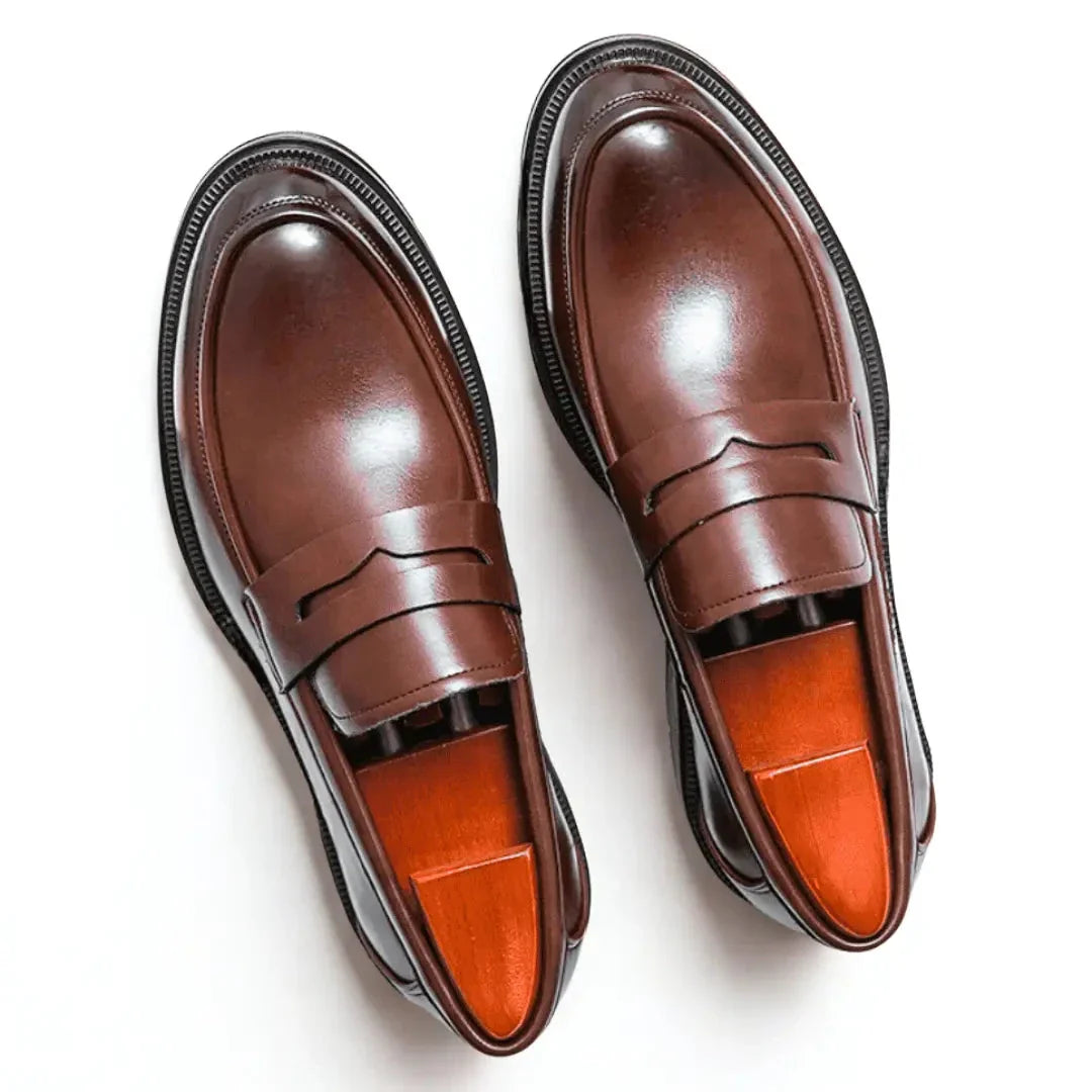 Chaussure Marron de Luxe Tres Confortable 100% Cuir