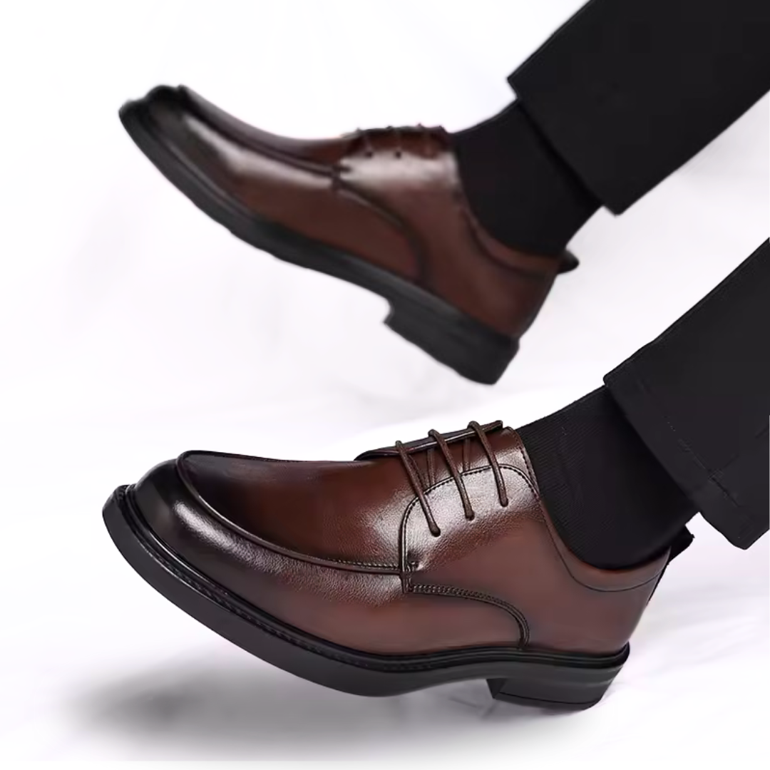 Chaussure Marron de Luxe Confortable 100% Cuir
