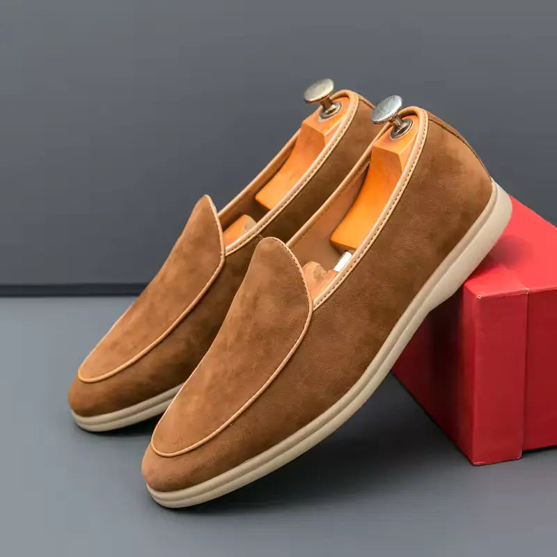 Mocassin City Walk Daim - Tres Confortable
