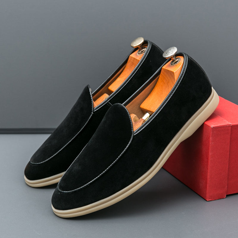 Mocassin City Walk Daim - Tres Confortable
