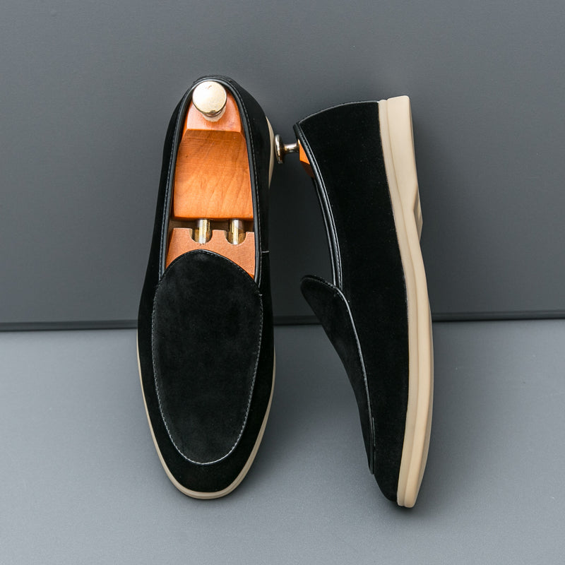 Mocassin City Walk Daim - Tres Confortable