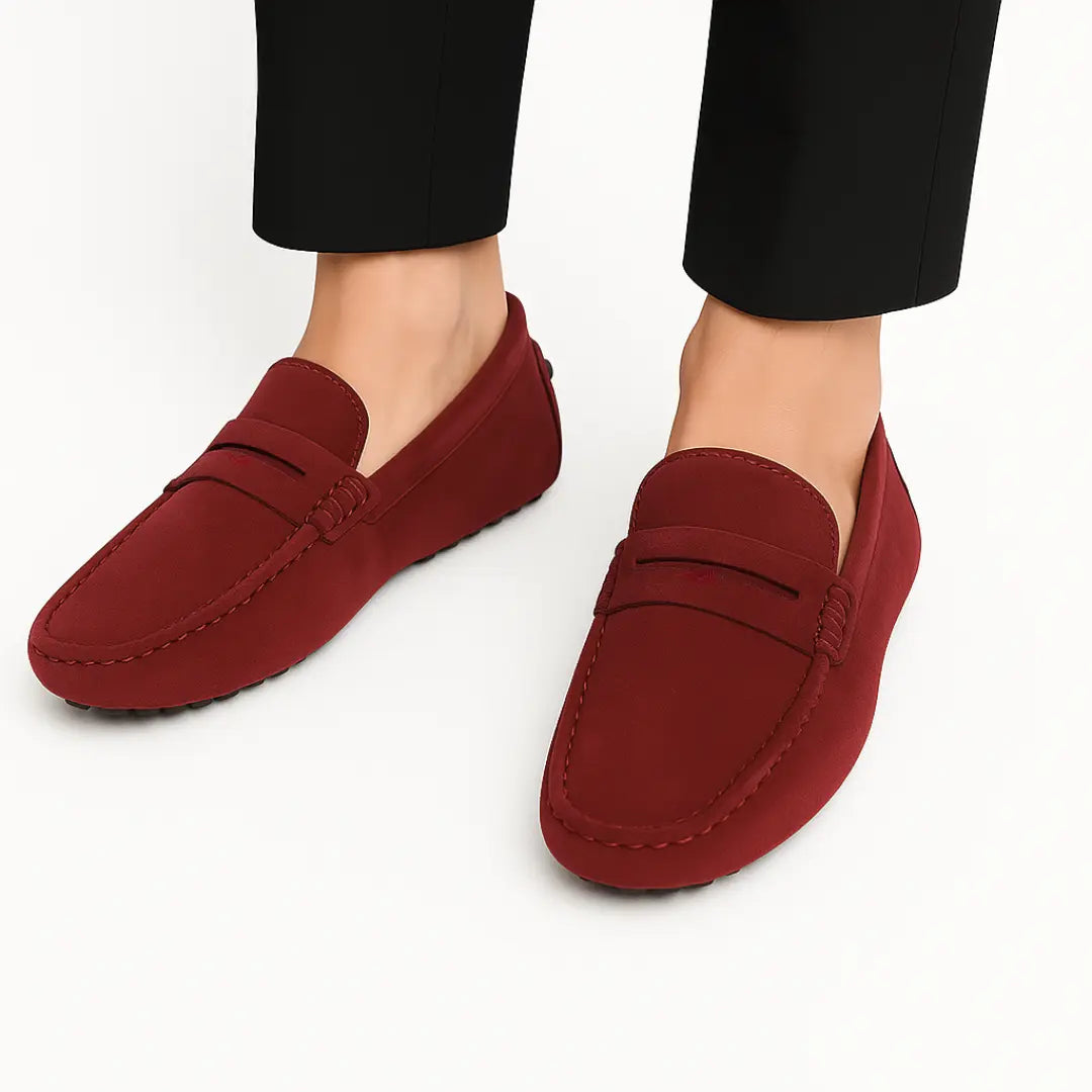 Mocassin Daim Tres Confortable  - Pour Hommes
