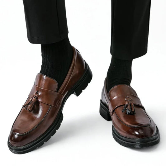 Chaussure Marron de Luxe Tres Confortable 100% Cuir