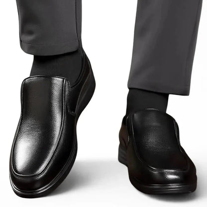 Chaussure Noir de Luxe Tres Confortable 100% Cuir