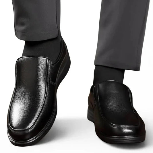 Chaussure Noir de Luxe Tres Confortable 100% Cuir