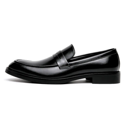 Chaussure Noir de Luxe Confortable 100% Cuir