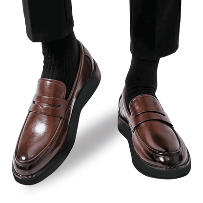 Chaussure Marron de Luxe Tres Confortable 100% Cuir
