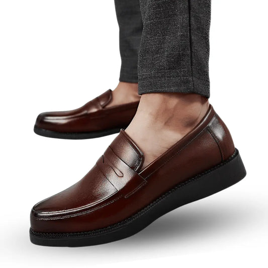 Chaussure Marron de Luxe Tres Confortable 100% Cuir