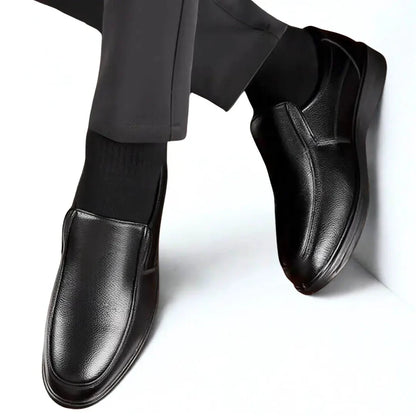 Chaussure Noir de Luxe Tres Confortable 100% Cuir