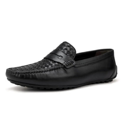 Mocassins Cuir Noir - Tres Confortable