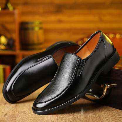Chaussure Noir de Luxe Confortable 100% Cuir