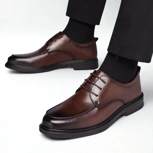 Chaussure Marron de Luxe Confortable 100% Cuir