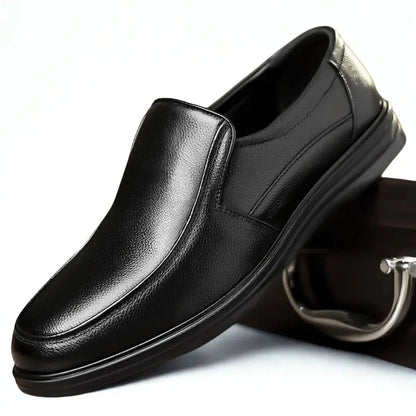 Chaussure Noir de Luxe Tres Confortable 100% Cuir