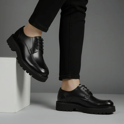Derby Homme en Cuir - Semelles Tres Confortable
