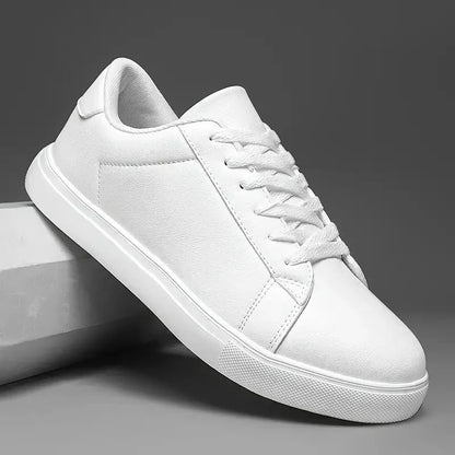 Sneakers Blanc en Cuir - Tres Confortable