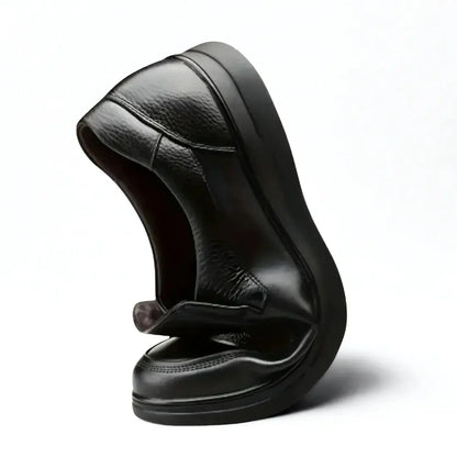 Chaussure Noir de Luxe Tres Confortable 100% Cuir