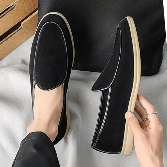 Mocassin City Walk Daim - Tres Confortable