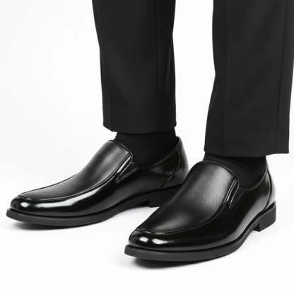 Chaussure Classe Noir 100% Cuir Tres Confortable