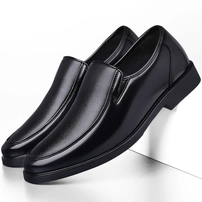 Chaussure Classe Noir 100% Cuir Tres Confortable