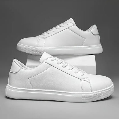 Sneakers Blanc en Cuir - Tres Confortable