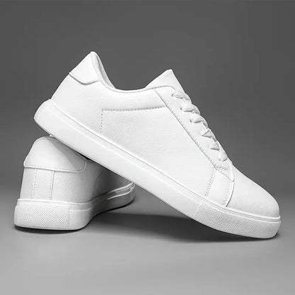 Sneakers Blanc en Cuir - Tres Confortable